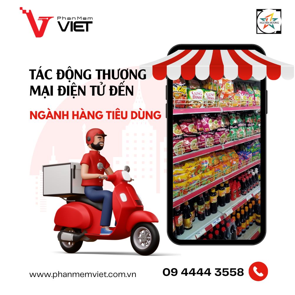 Tác động rõ ràng nhất chính là thay đổi hành vi mua sắm của người tiêu dùng